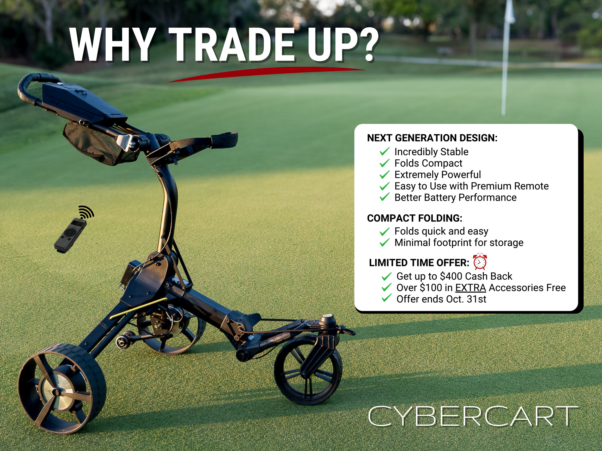 Why Trade Up - Cybercart Benefits